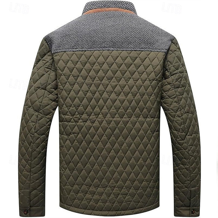 Hayes | Gequilt Jacket met Staande Kraag