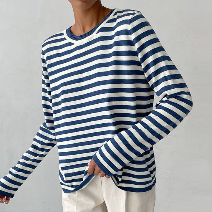 Winifred | Relaxed-Fit Gestreepte Lange Mouwen Top