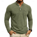 Weston | Klassieke Henley Langsleeve Shirt