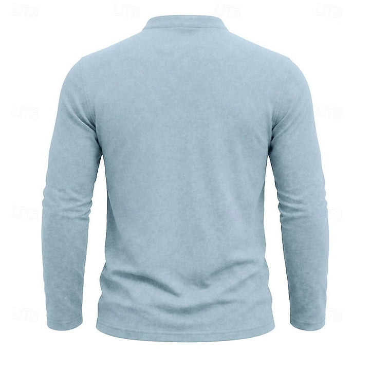 Weston | Klassieke Henley Langsleeve Shirt
